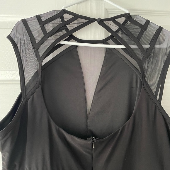 Black dress from David’s bridal - Picture 3 of 8